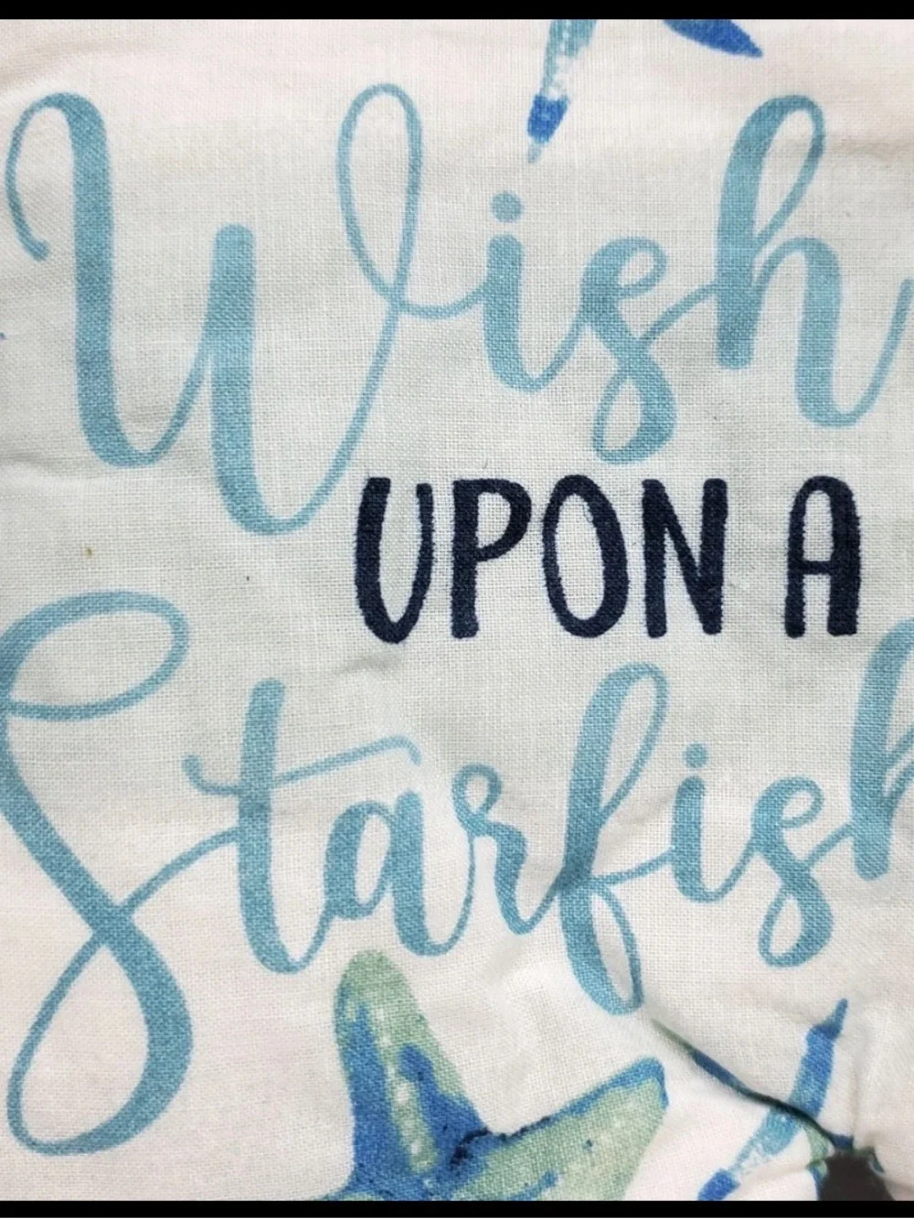 Coastal 'Wish Upon A Starfish' Kitchen Set - Blue